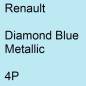 Preview: Renault, Diamond Blue Metallic, 4P.